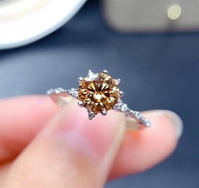 Flower Style Adjustable Ring