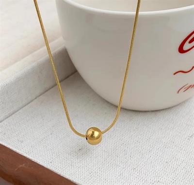 Ball Gold Plated Chain