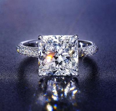 Square Zircon Imp Ring