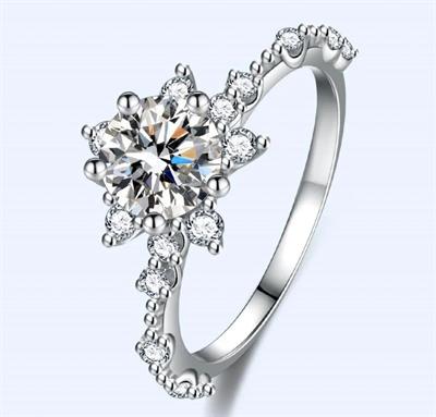 Flower Adjustable Ring