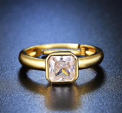 Imp Square Adjustable Ring