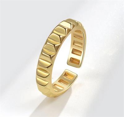 Gold Plated Ring Adjustable