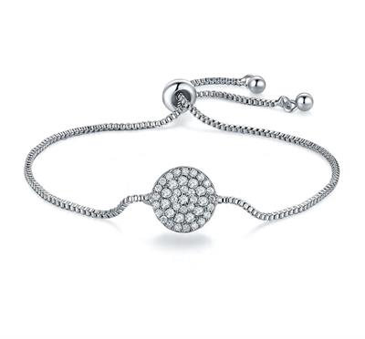 Round Step Flower Hand Bracelet