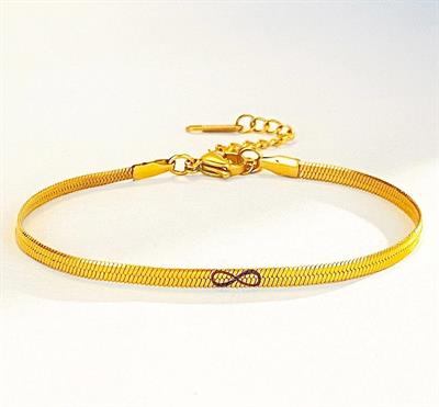 Infinite Imp Gold Plated Bracelet