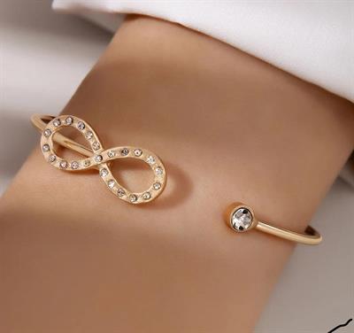 Infinite Gold Plated Bracelet