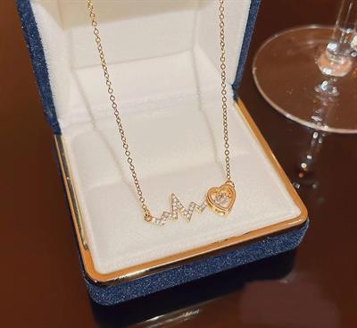 Heartbeat Imp Gold Necklace 