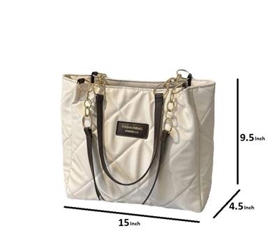 Large Plain Leather Imp Bag