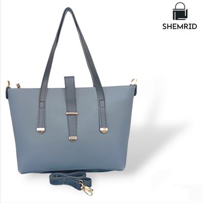 Gray Fusion Tote Bag