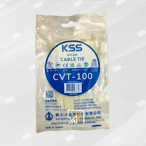KSS Taiwan Nylon Cable Tie (CVT-100)