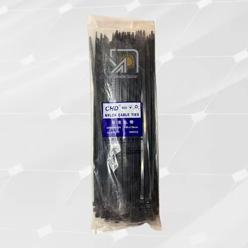 CHD Black Cable Tie (450x7.6mm)