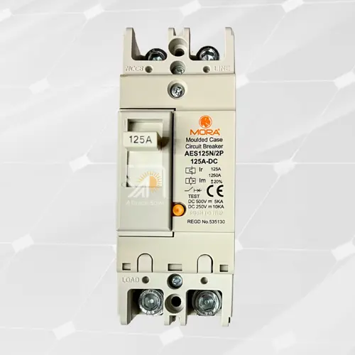 MORA - DC Breaker MCCB (125A) 2 Pole