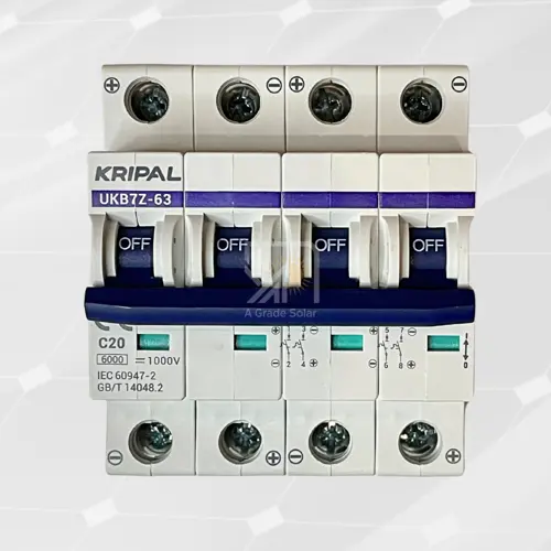 KRIPAL DC MCB 4 Pole - Miniature Circuit Breaker