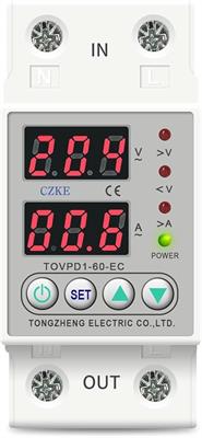 TOMZN OVER & UNDER VOLTAGE PROTECTOR 4TH GEN 2IN1 TOVPD1-63-EC/TOVPD1-40-EC