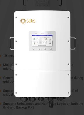 SOLIS 15KW HYBRID IP66 - S6-EH3P(8-15)K02-NV-YD-L