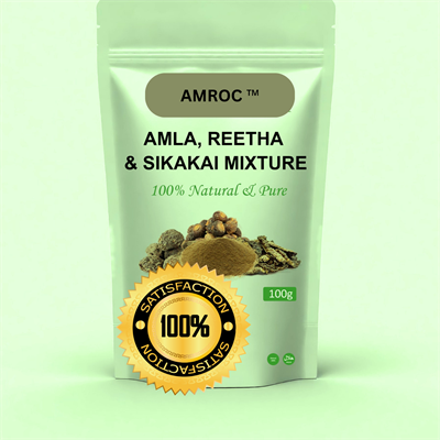 Amla, Reetha, Sikakai Mix powder 100g