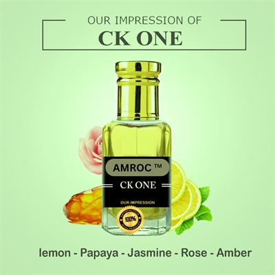 Amroc C-K One Impression Attar for Men & Women Long Lasting Perfume Fragrance Oil