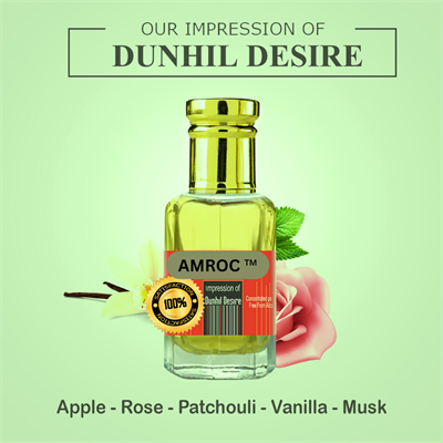 Amroc Dunhill Desire Impression Attar for Men Long Lasting Perfume Fragrance Oil