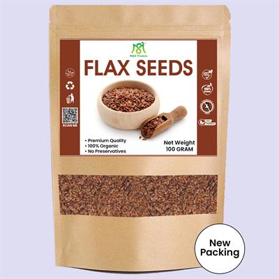 Best Quality Organic Flax Seeds 100 GM