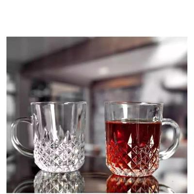 Amroc Crystal Tea Cup (6 Pcs)