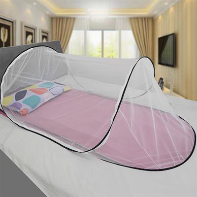 Amroc POP-Up Mosquito Net Tent with Zipper Outdoor Camping Mosquito Net 