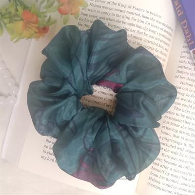 Tissue Silk Scrunchies - Trendy Accessories