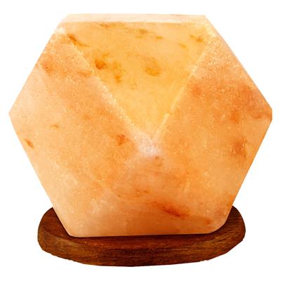 Diamond Himalayan Salt Lamp for Home Decoration, Night Light, Asthma and Allergy Patients to Clean room Atmosphere