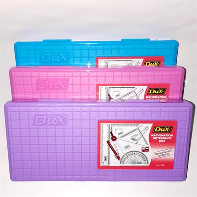 Dux Math Box 702 Mathematical Geometry - Mathematical Instruments Box - Math Geometry Box with Math Instruments