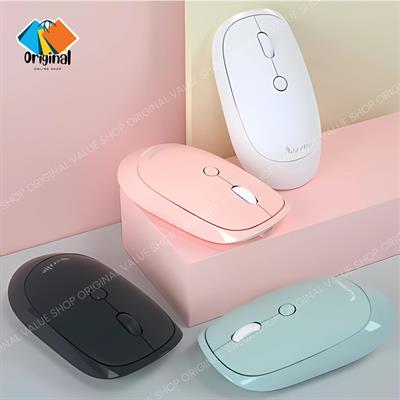 Mouse Wireless Nazzhe - Slim Silent Click Mouse