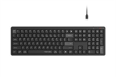 A4Tech FBX55C  Bluetooth & 2.4G Wireless Keyboard - Black