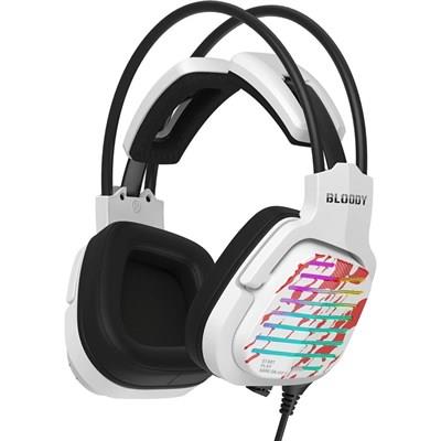 Bloody G565 Gaming Headset 7.1 Virtual Surround Sound - Energy White