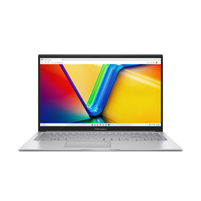 Asus Vivobook A1504VA-NJ538 Intel Core i5 13th Gen 12GB 512GB SSD 15.6 FHD Backlit KB Dos Cool Silver - (Offical Warranty)