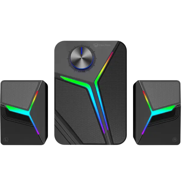 Meetion SP2111 Pro 2.1 Gaming Desktop Speakers – Powerful Sound