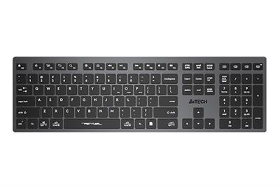 A4Tech FBX50C Wireless and Bluetooth Keyboard - Black