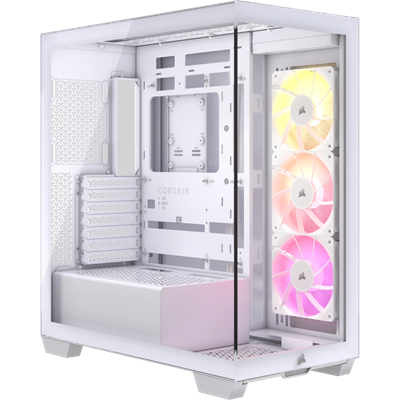 Corsair 3500X ARGB Mid-Tower PC Case - White