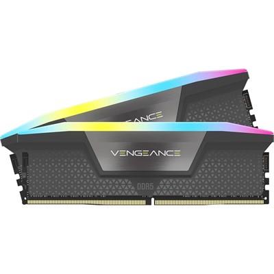 Corsair VENGEANCE® RGB 32GB (2x16GB) DDR5 DRAM 5600MT/s CL40 Memory Kit