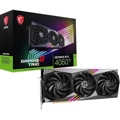 MSI Nvidia GeForce RTX 4060Ti Gaming X Trio 8G