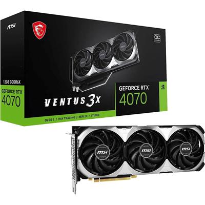 MSI GeForce RTX 4070 VENTUS 3X E 12G OC