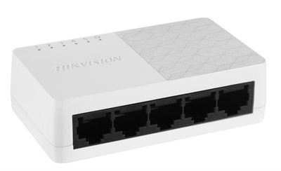 HIKVISION DS-3E0105D-O 5-Port Fast Ethernet Plastic Desktop Switch