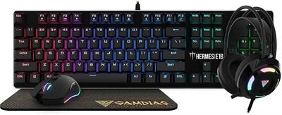 Gamdias Hermes E1B RGB 4-In-1 Gaming Combo