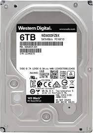 WD 6TB 3.5" SATA Black