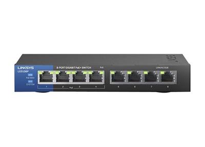 Linksys LGS310MPC-EU 8-Port Managed Gigabit PoE+ Switch- 1 Year Warranty