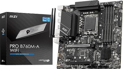 MSI PRO B760M-A WIFI Motherboard