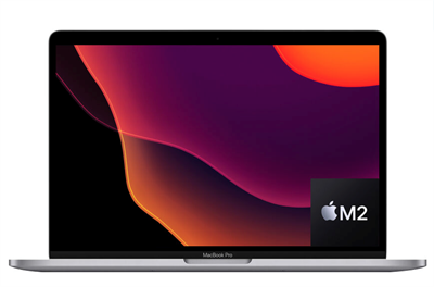 Apple MacBook Pro MNEJ3 M2 8-Core Chip 8GB 512GB SSD 13.3 IPS Retina Display 10-Core GPU - Space Grey-English Keyboard (2022)