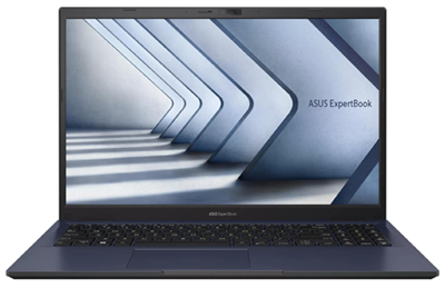 Asus Expertbook B1502CB Intel Core i5 12th Gen 8GB 512GB SSD  15.6 FHD  Backlit KB Dos with Bag Black - (Official Warranty)