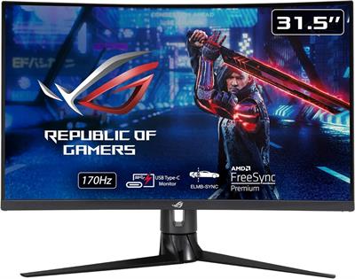 Asus Rog Strix XG32VC 31.5 WQHD 170Hz Free Sync Gaming Monitor - 1 Year Warranty