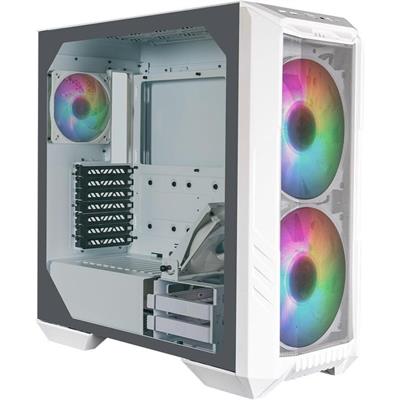 Cooler Master HAF 500 Mid Tower Case White