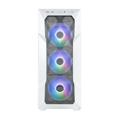 Cooler Master CM TD500 Mesh V2 Mid Tower Case (White)