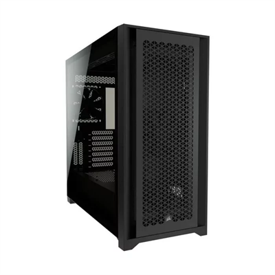 Corsair 5000D AIRFLOW Core Tempered Glass Mid-Tower ATX PC Case – Black