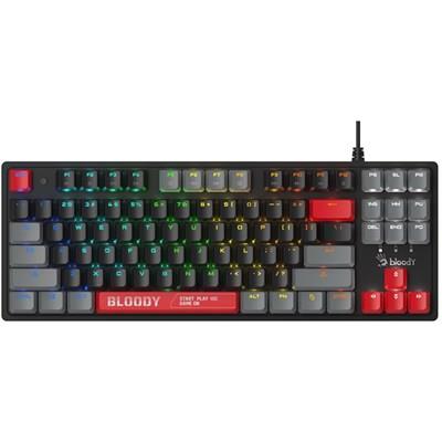 Bloody S310N RGB BLMS Mechanical Gaming Keyboard - Energy Red Black