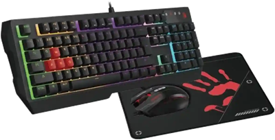 Bloody B1700 NEON Gaming Desktop Keyboard + Mouse